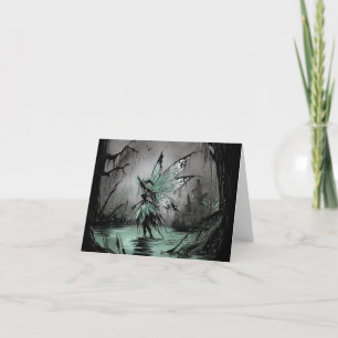 Swamp Fairy Holiday Card