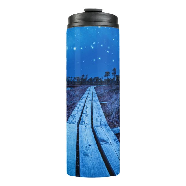 Swamp night thermal tumbler (Front)