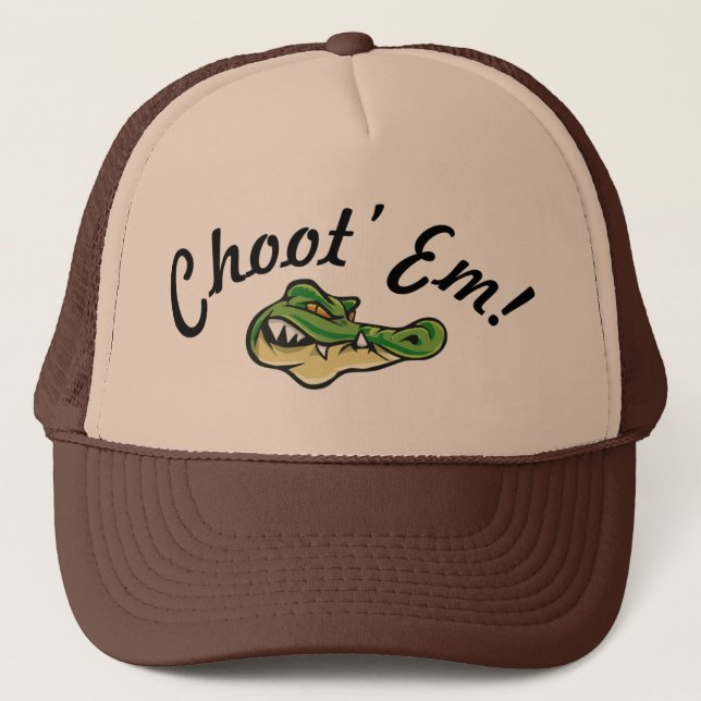 Swamp People - Choot' Em! Hat! Trucker Hat (Front)