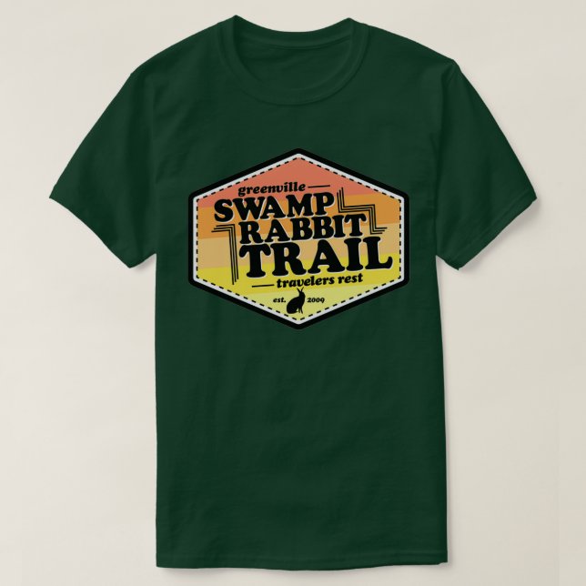 Swamp Rabbit Trail T-Shirt (Design Front)