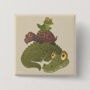 Swamp Squad 15 Cm Square Badge