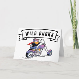 Swamp Wild Ducks Greeting Card