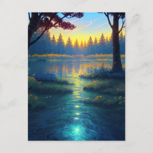 Swampy Forest in Mesmerising Wilderness Postcard