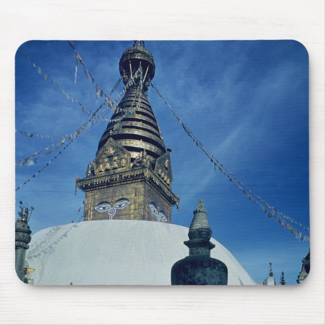 Swamyambunath Stupa Mouse Pad (Front)