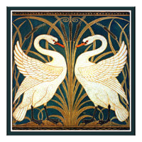 Swan and Rush and Iris