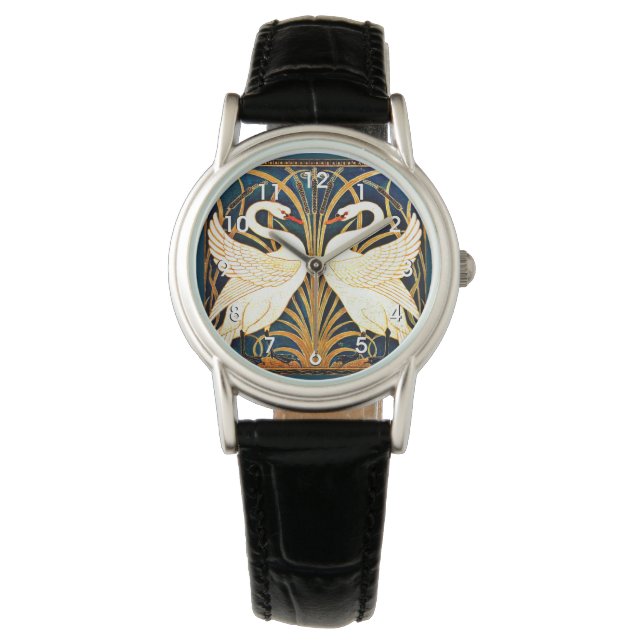Swan and Rush and Iris,  Watch (Front)