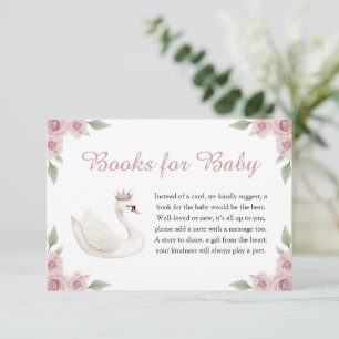 Swan Books for Baby Enclosure Card