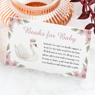 Swan Books for Baby Enclosure Card