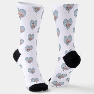 Swan Couple Life Partners Valentine Socks