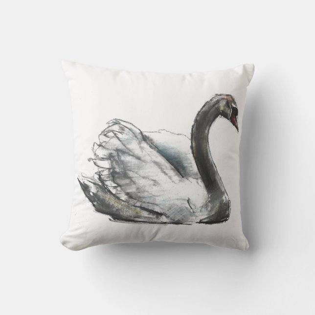 Swan Cushion (Front)