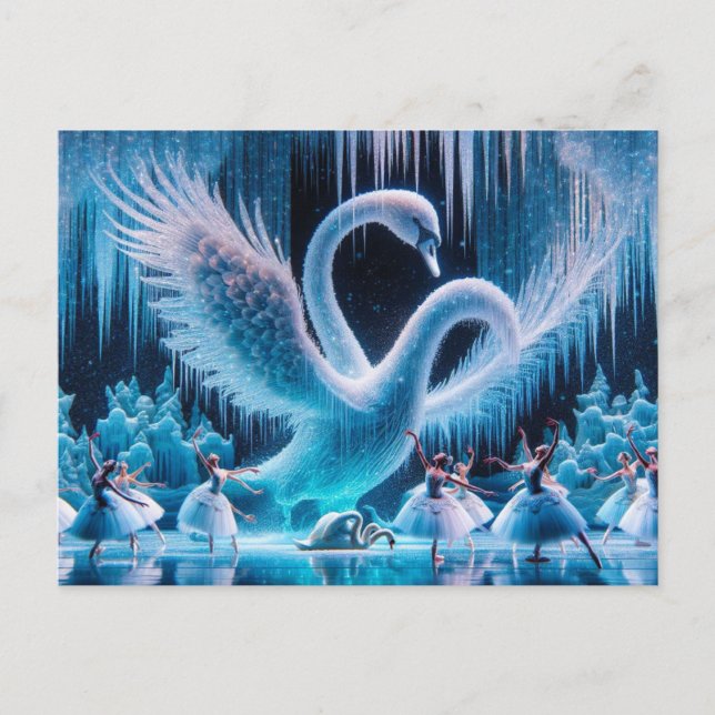 Swan Dance Postcard (Front)