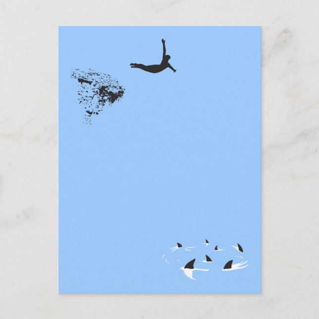 swan dive postcard (Front)