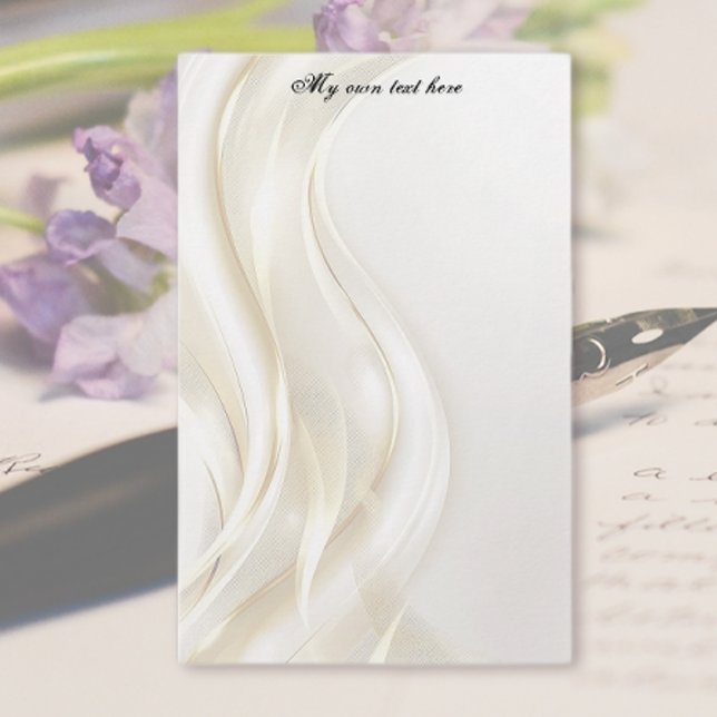 Swan Feathers Stationery (Creator Uploaded)