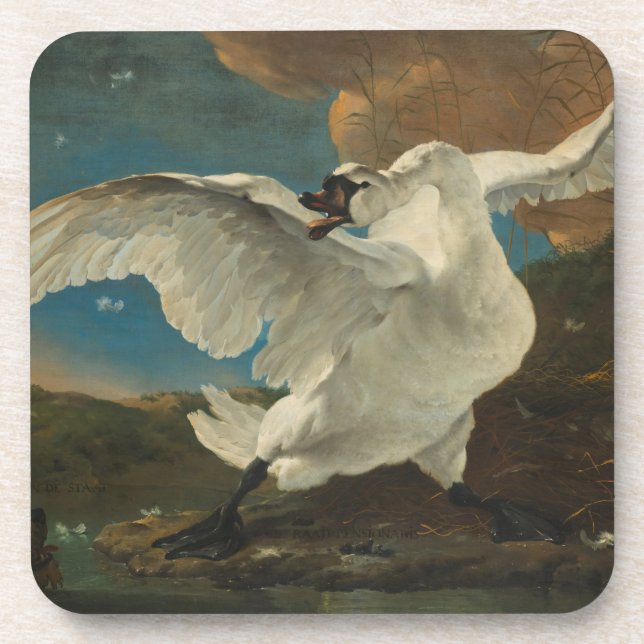 Swan fine art Asselijn Coaster (Front)