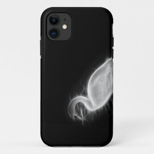 Swan Fractal iPhone 11 Case