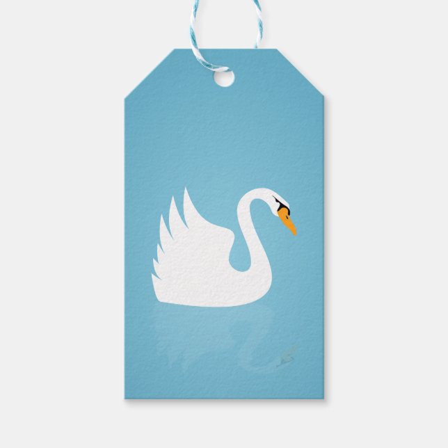 Swan Gift Tags (Front)