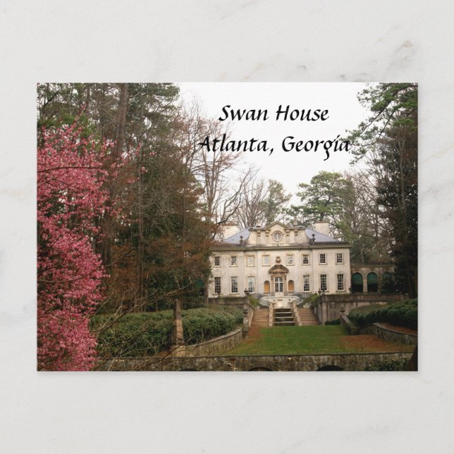 Swan House-Atlanta Postcard (Front)