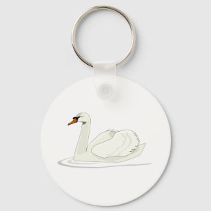 Swan Key Ring