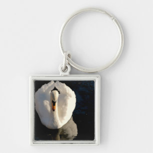 Swan Key Ring