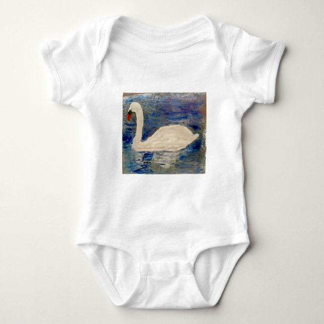 Swan Lake Baby Bodysuit (Front)