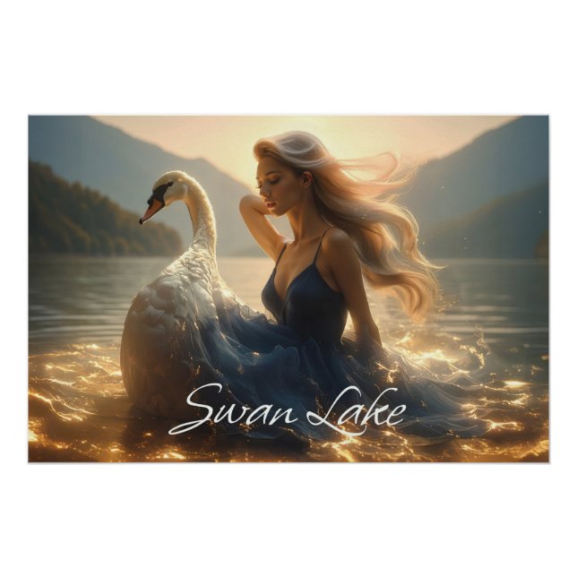 SWAN LAKE - BALLET & DANCE -  POSTER (Front)