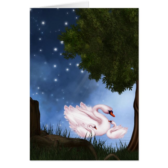 Swan Lake Card (Front)