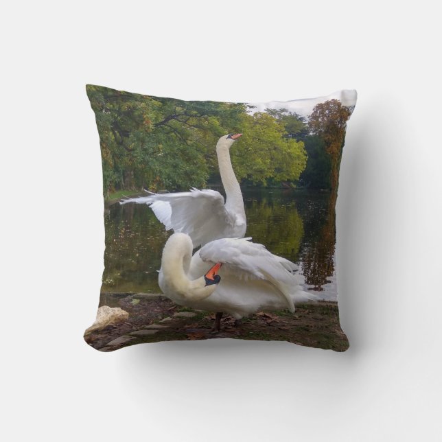Swan lake cushion (Front)