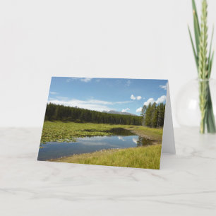 Swan Lake I at Grand Teton National Park Card