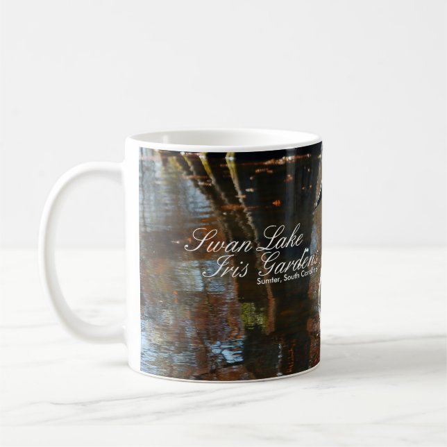 Swan Lake Iris Gardens Mug (Left)