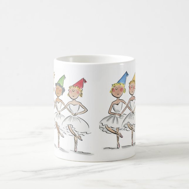 Swan Lake Party Coffee Mug (Center)