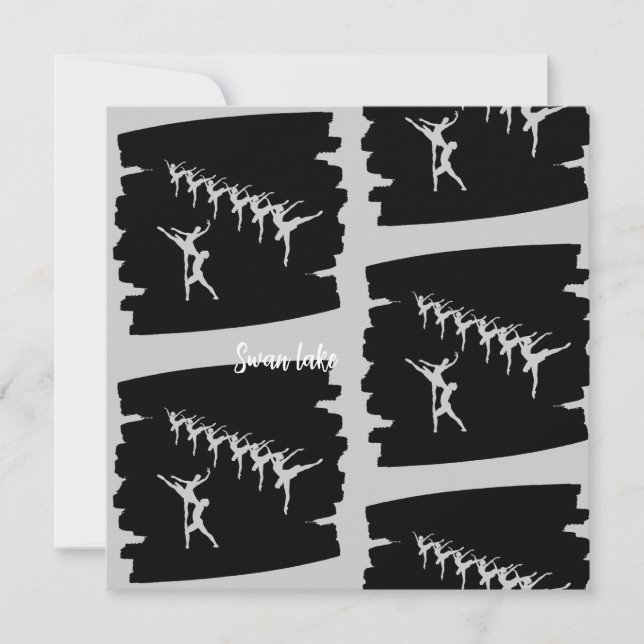 Swan Lake Save The Date (Front)