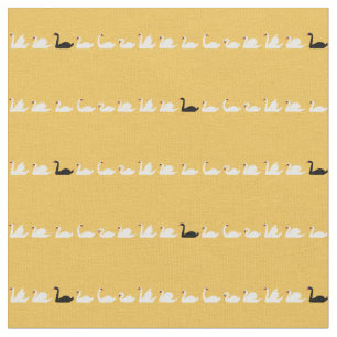 Swan Lake Small Swans Fabric