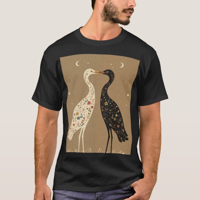 swan love T-Shirt (Front)