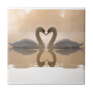 Swan Love Tile