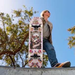 Swan lovers skateboard