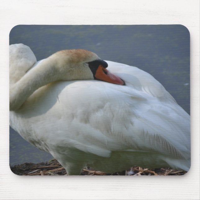 Swan Mouse Pad (Front)