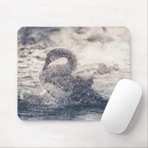 Swan Nature Photo Mouse Pad