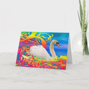Swan Nest Card
