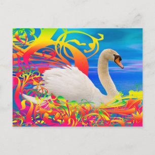 Swan Nest Postcard