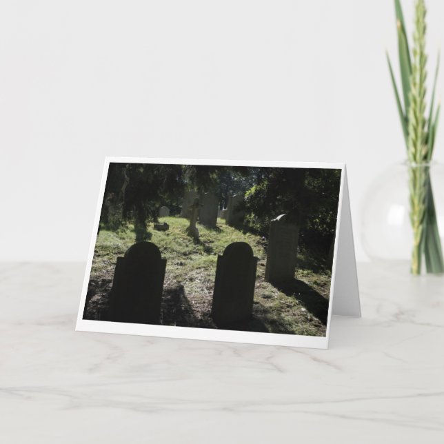 Swan Point Cemetery Greeting Card (Front)