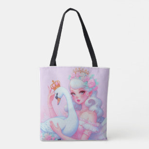 Swan Princess by Terrell Dorfeo Designs Tote Bag