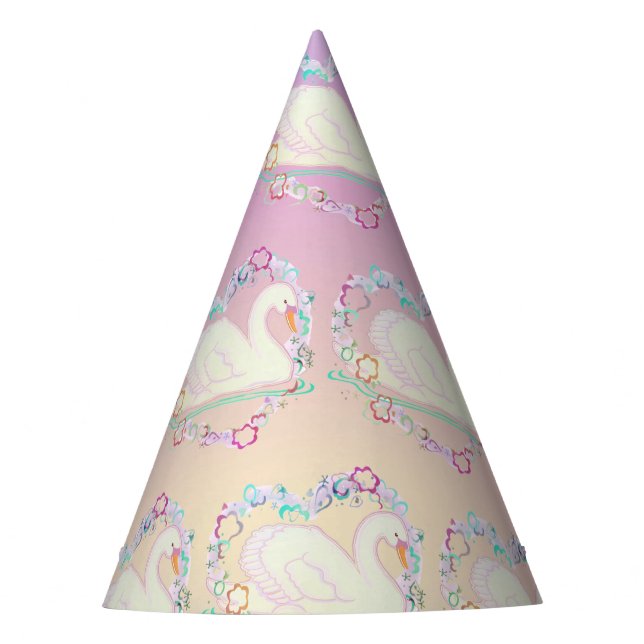 Swan Princess party hat (Front)