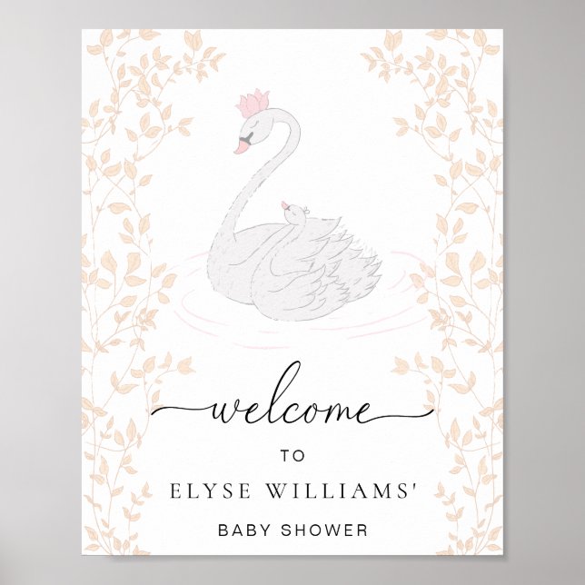 Swan Princess Welcome Poster (Front)