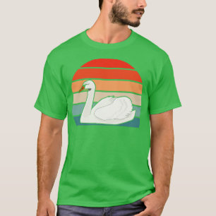 Swan Retro T-Shirt