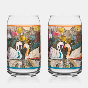 Swan Soda Glass