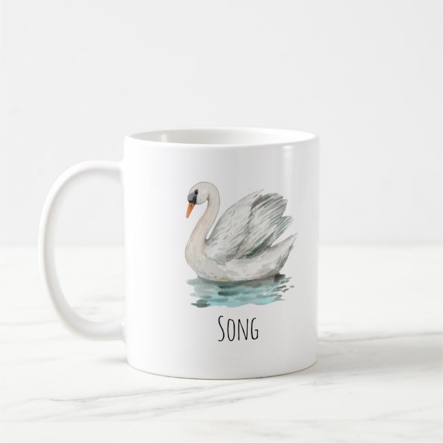 Swan Song Retirement Coffee Mug (Left)