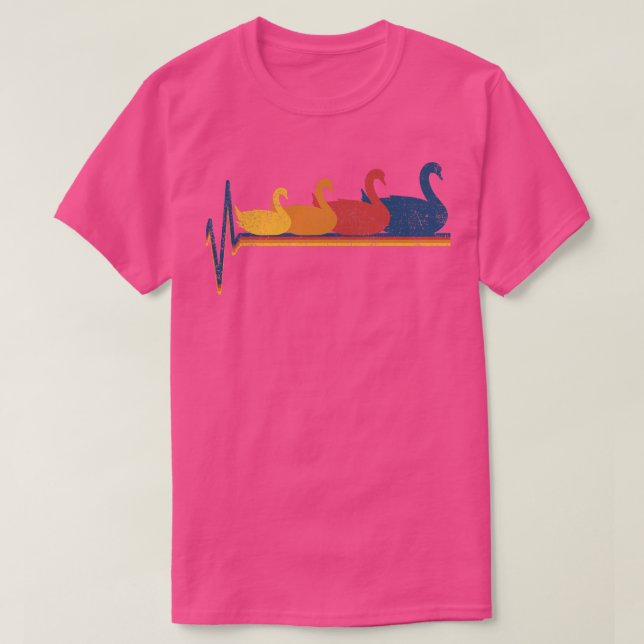 Swan Swans T-Shirt (Design Front)