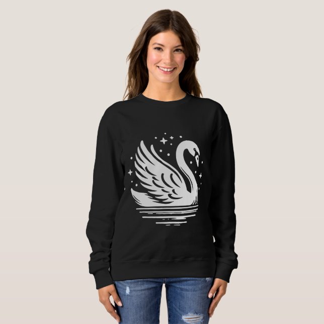 Swan Sweatshirt (Front Full)