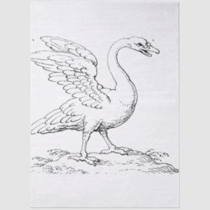 Swan Symbol of Love and Fidelity Fine Art Tissue Paper