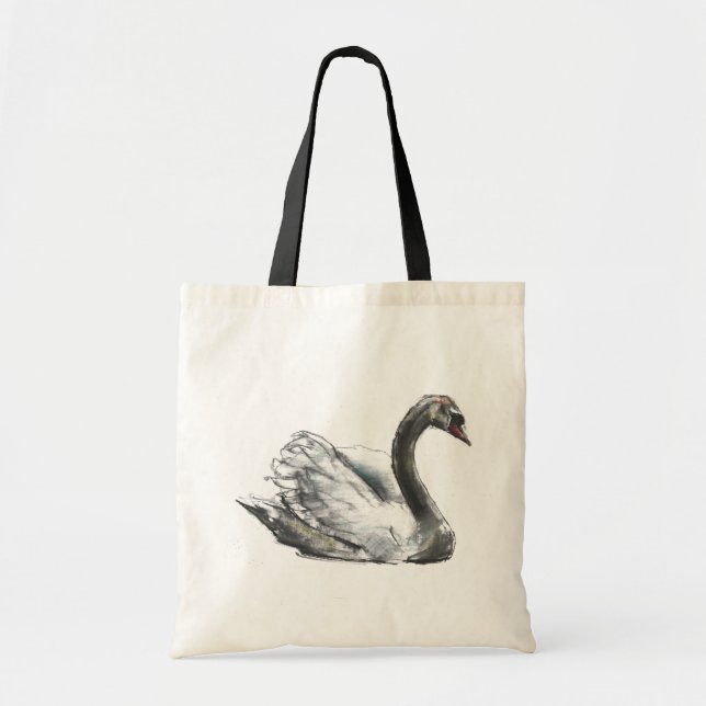Swan Tote Bag (Front)